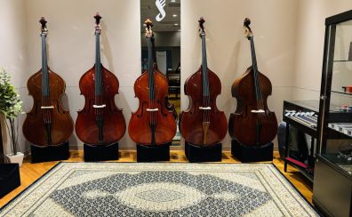 【島村楽器大阪店】コントラバス/コントラバス弓　展示ラインナップご紹介　-Contrabass Stock List