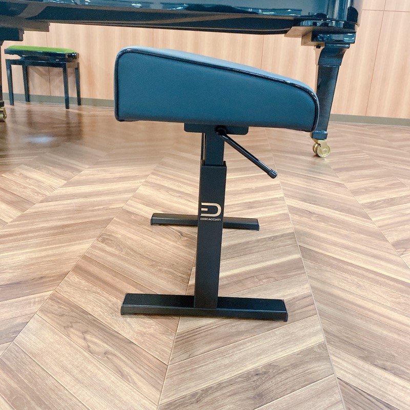 ピアノ椅子 丸椅子 イタリア ディスカチャーチ IT-2 （黒 エンジ座面） 通販