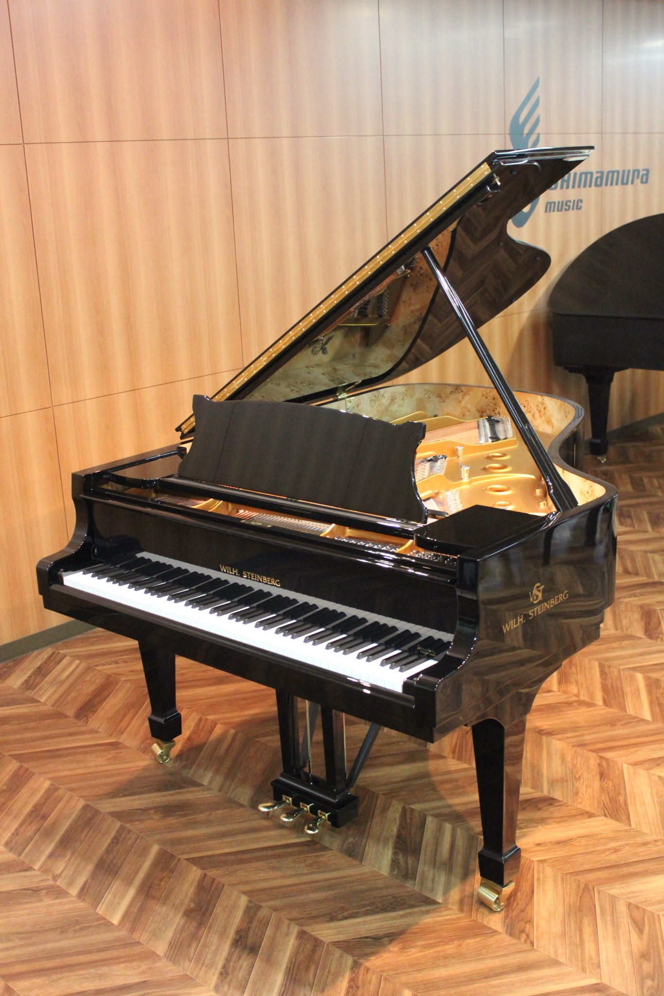 新品グランドピアノWILH.STEINBERG(スタインベルグ)S-188