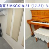 【防音室】ナサールMKCX18-31（17-31）3.4畳 Dr-40施工公開！カスタムしてお部屋ぴったりサイズへ！クローゼット解体して広々！