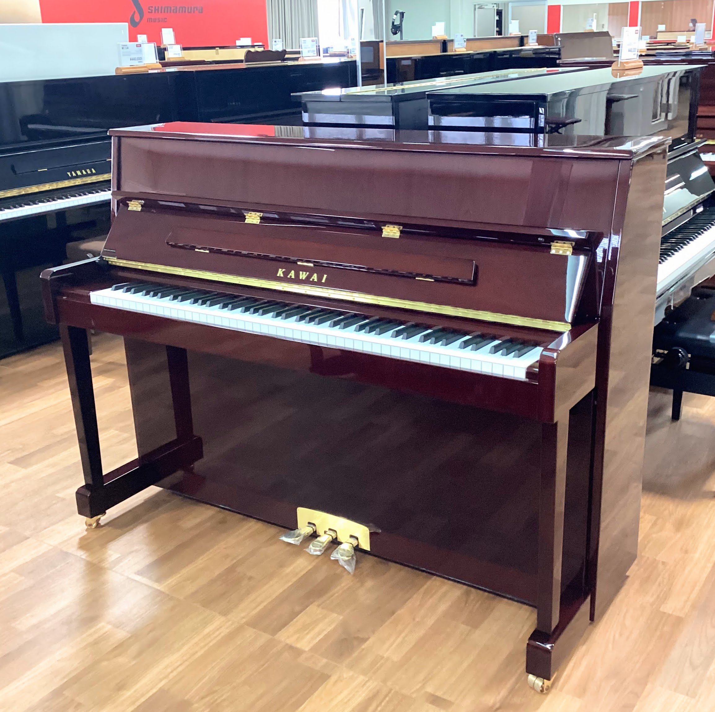 中古アップライトピアノカワイ K114SN