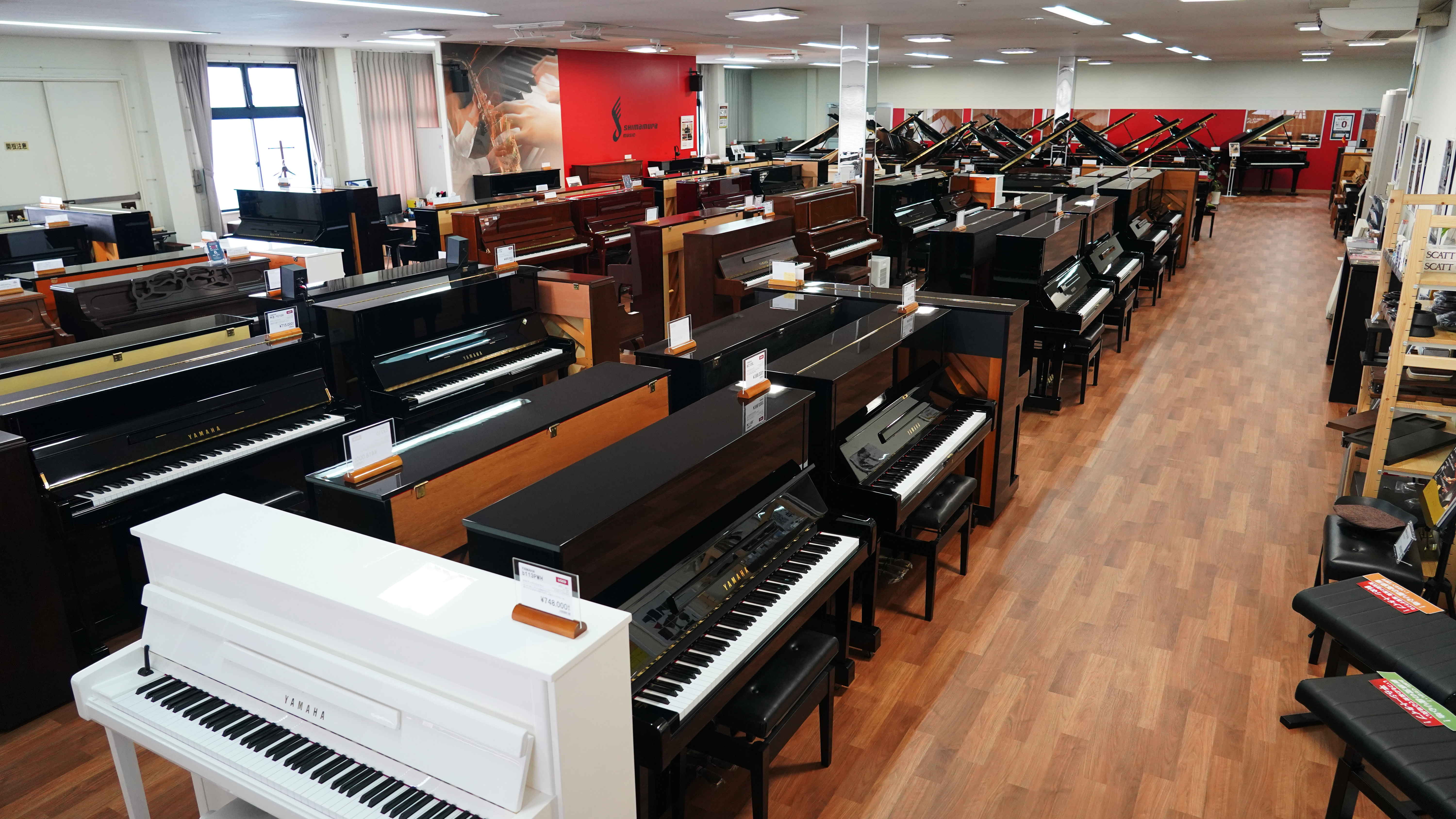 11月8日（土）〜11月16日（日）開催！ 埼玉県さいたま市のピアノ専門ショールームにて、新品・中古あわせて約120台のアコースティックピアノを一堂に展示。ヤマハ・カワイ・ボストン・ディアパソンなど、国内外の人気ブランドを弾き比べながら、音色やタッチの違いをじっくりと体感していただけます。 期間中は […]