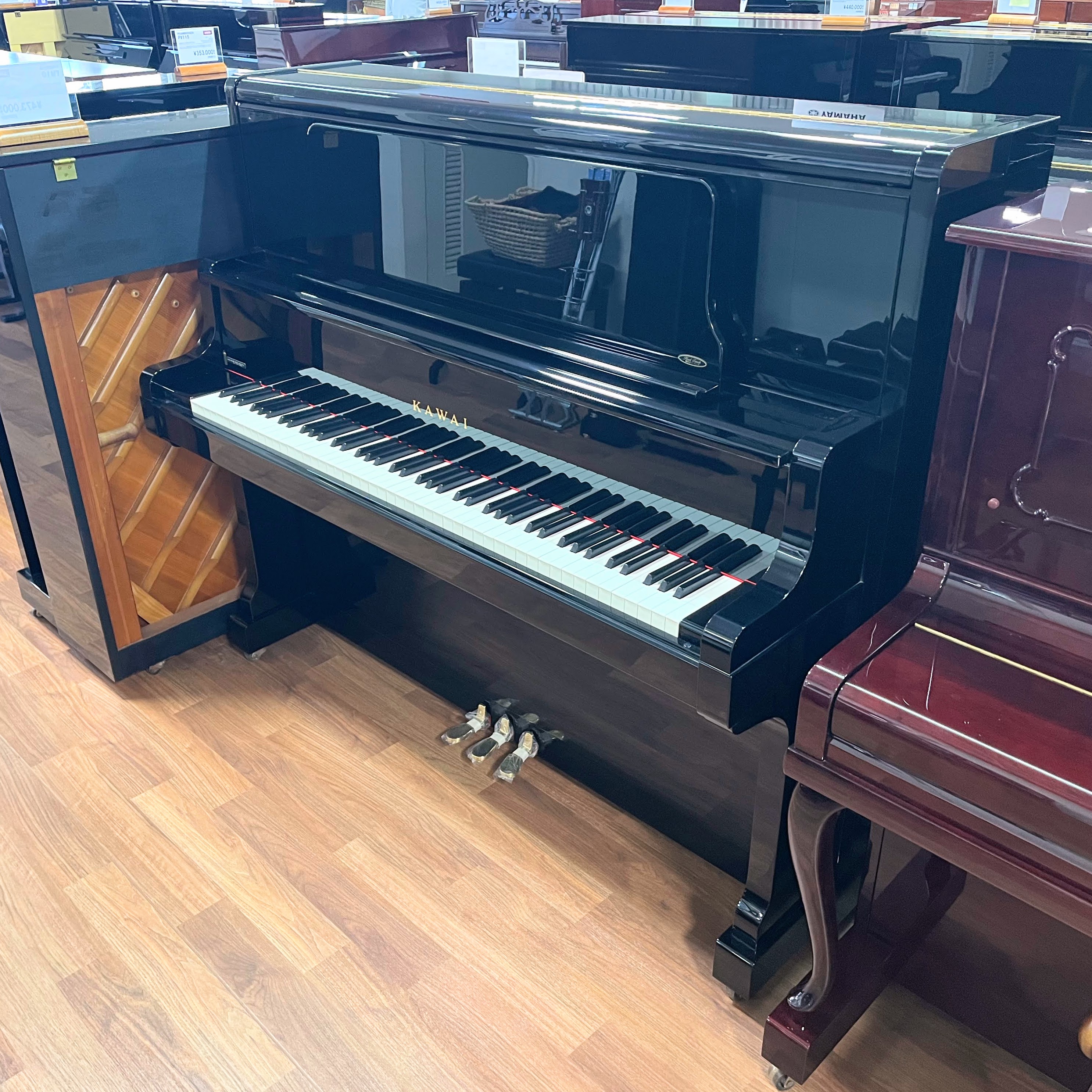 中古アップライトピアノカワイ KU80