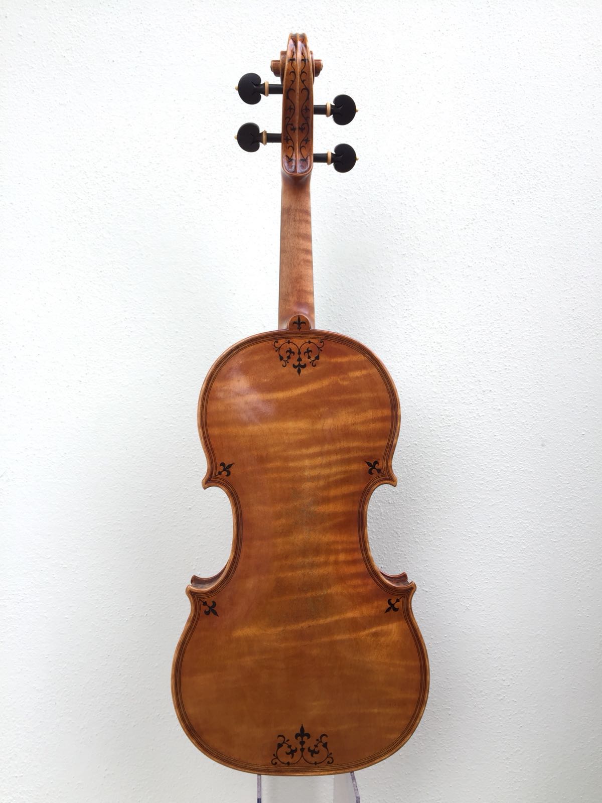 メンテ済み ドイツ製 モダン アマティモデル バイオリン Ca1950 Model Amati 1653 4/4 Markneukirchen  名古屋近郊 手渡し可能 愛知県清須市より 試奏可能（カ）T8219 - 弦楽器、ギター