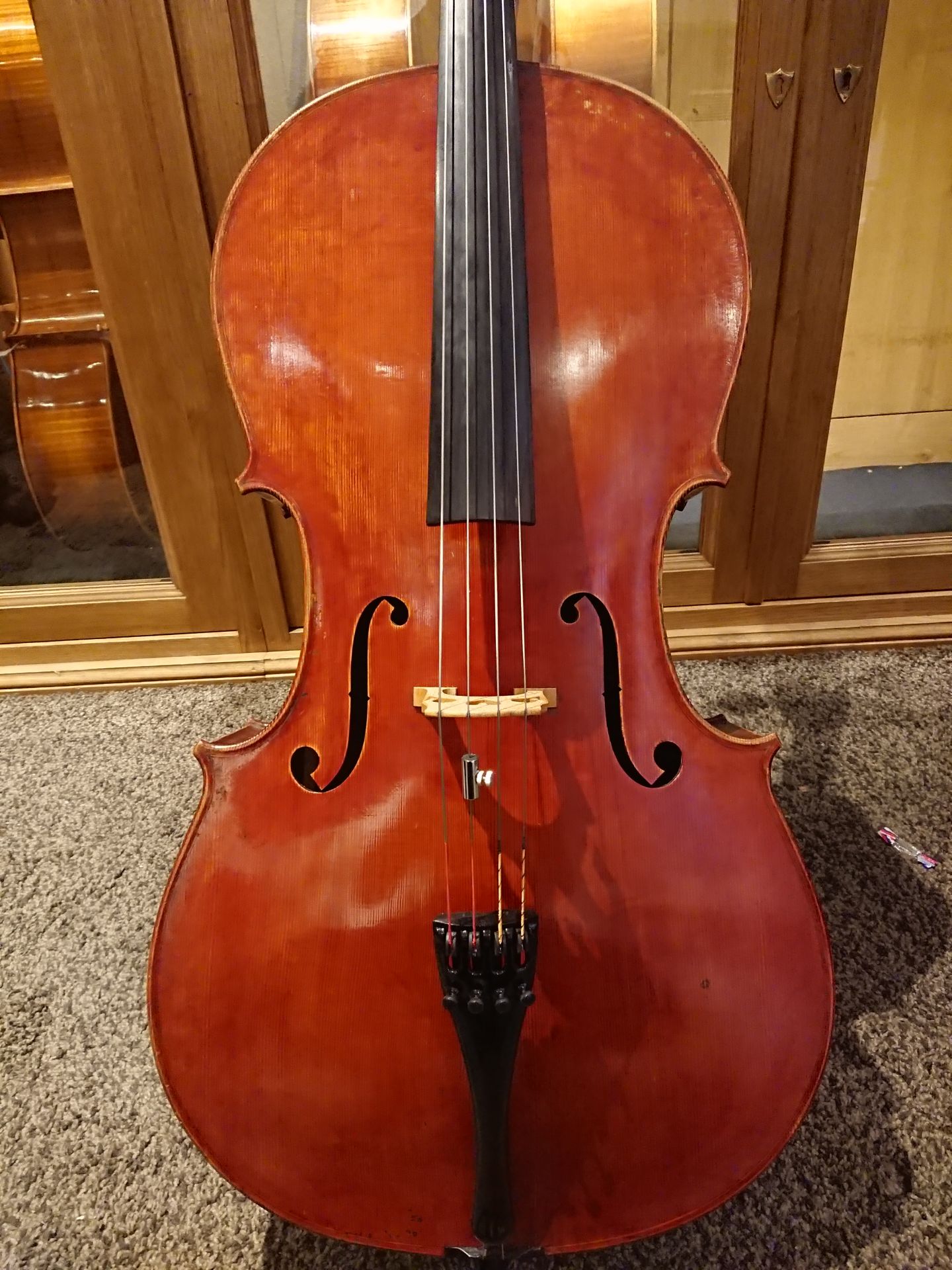 ＜極上チェロ＞ Parisian School, France – Paris, ca1880 Label; “Antonio Stradivari 1710″　チェロ　パリジャン・スクール フランス-パリ