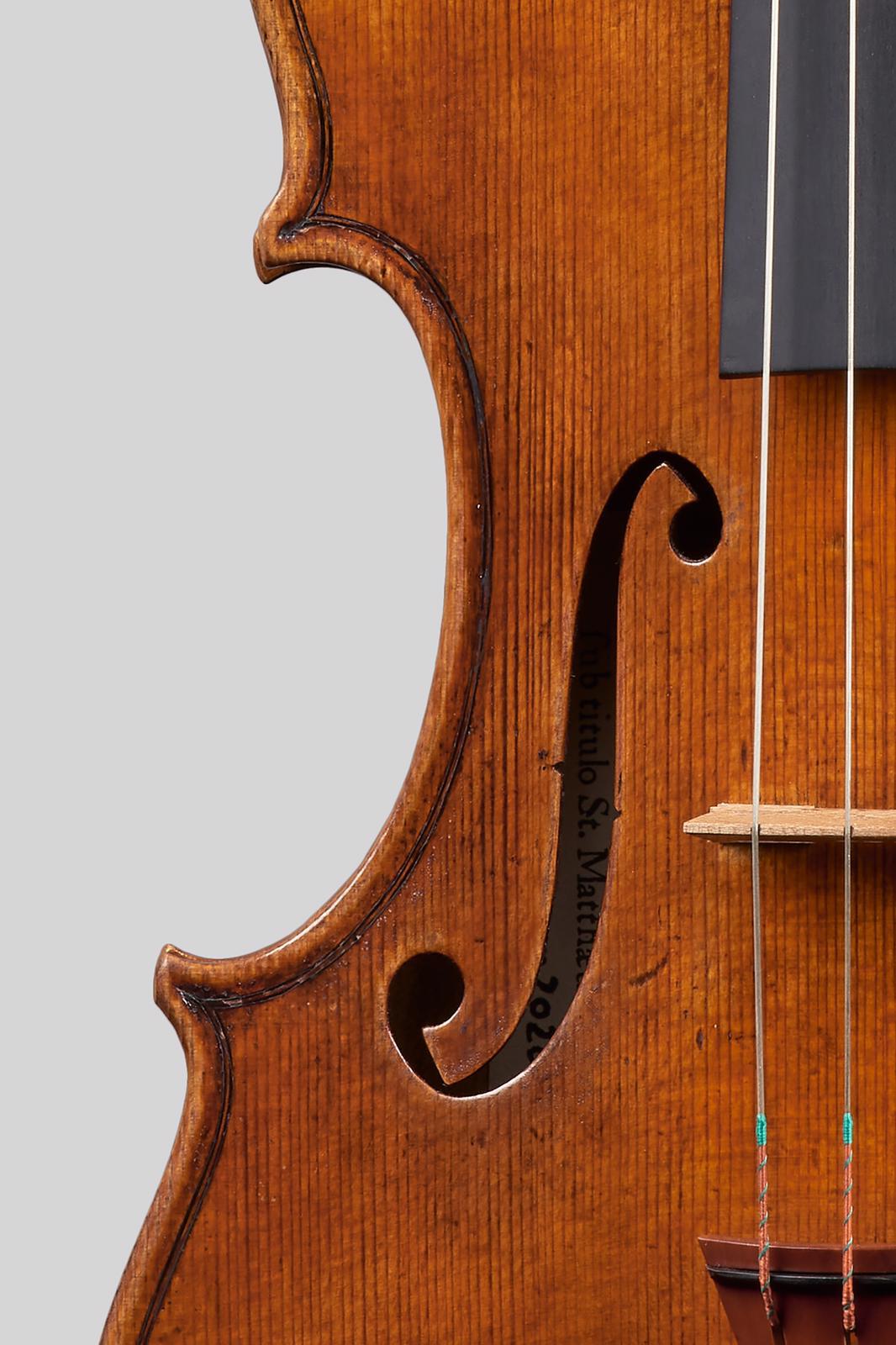 Maurizio Tadioli, Italy – Cremona, 2020 Model; Guarneri del Gesu 1744 “Leduc”　ヴァイオリン　マウリツィオ・タディオリ