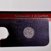 【金黒檀】Pierre Guillaume, Belgium – Bruxelles, 2015, Gold “Sakura Sapphire”  チェロ弓　ピエール・ギオーム