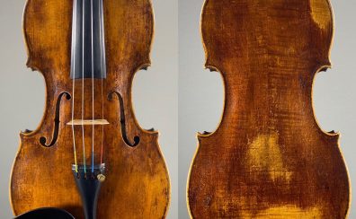 Old German Violin “L.Wachter”, Germany – Füssen, 1807　オールド・ジャーマン・ヴァイオリン　L．バハター