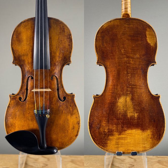 Old German Violin “L.Wachter”, Germany Füssen, 1807 オールド・ジャーマン・ヴァイオリン