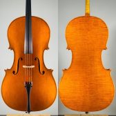 ＜Violoncello＞ Shinobu Sakamoto, Italy – Cremona, 2023, Model; Antonio Stradivari　チェロ　坂本忍（さかもと しのぶ）