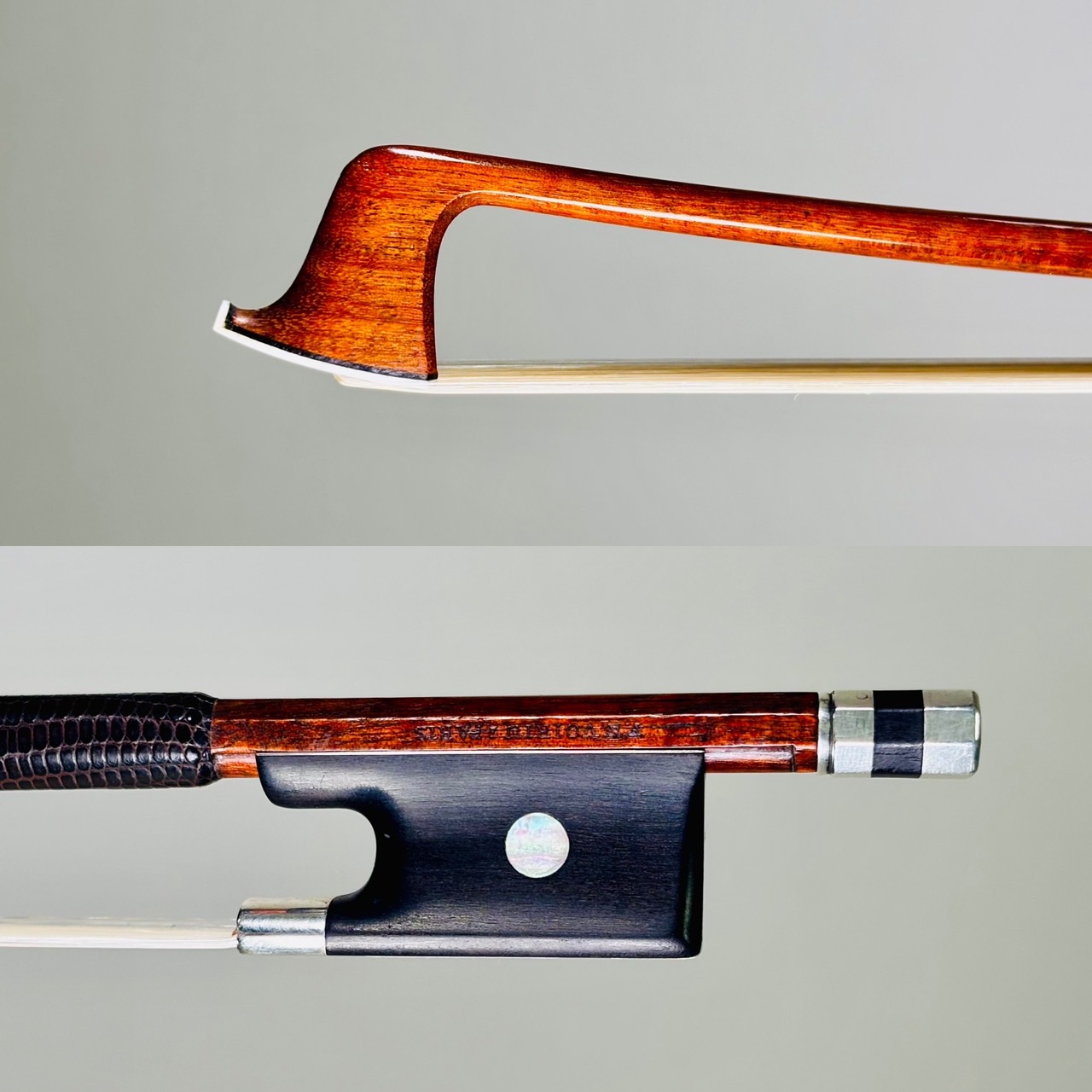 Francois Nicolas Voirin Profile 1833生 - 1885没。ミレクールで弓製作をはじめ、1855年に親戚のJean Baptiste Vuillaume（ジャン・バティスト・ヴィヨーム）の元で働きました。ヴォワランはこの偉大な工房でCharles Peccatte（シ […]