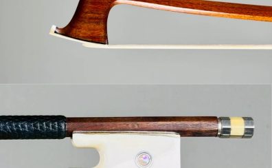 ＜Viola Bow＞ Marcel Charles Lapierre, France – Mirecourt, 1950　ヴィオラ弓　マルセル・ラピエール　象牙フロッグ