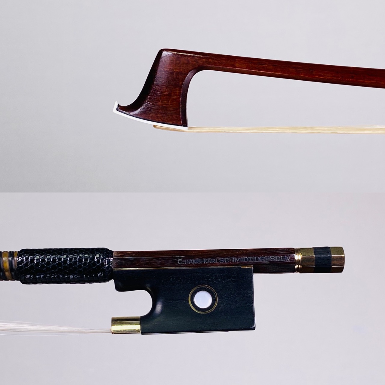 C.Hans-Karl Schmidt 1940年 ドイツ・エアランゲン生まれ。父：Rudolf Schmidt（ルドルフ・シュミット）はバイオリン製作家だったが第二次世界大戦で戦死。母の再婚により継父となった弓製作家：Kurt Dölling (クルト・デーリング／1909–1990)のもとで修業 […]