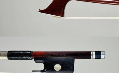 Christophe Schaeffer, France – Avignon, 1992　チェロ弓　クリストフ・シェーファー（シェフェール）　銀黒檀