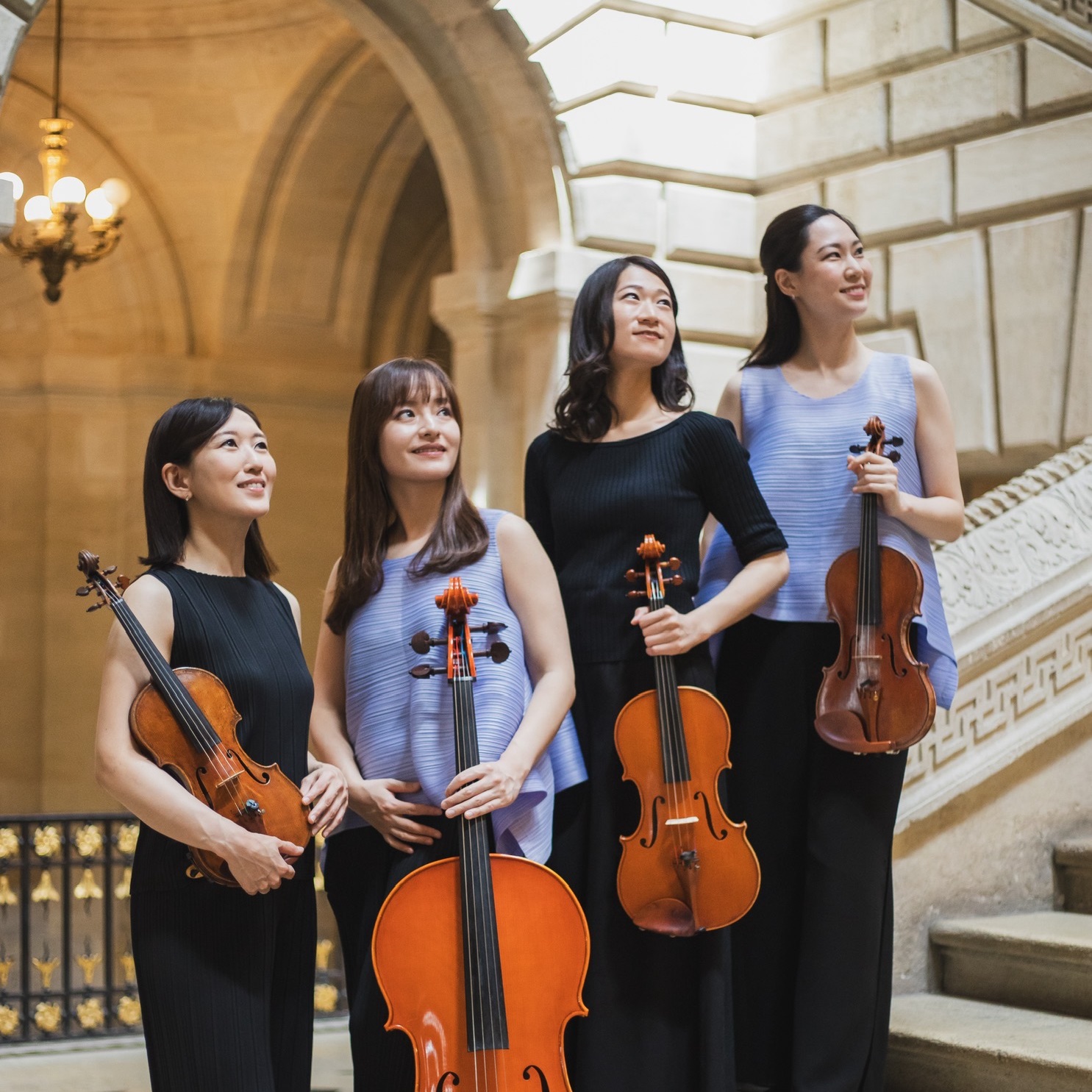 タレイア・クァルテット　プロフィール 2014年東京藝術大学在学時に結成。ザルツブルク＝モーツァルト国際室内楽コンクール2015第3位、第4回宗次ホール弦楽四重奏コンクール第1位、大阪国際室内楽コンクール2023セミファイナリスト及びボルドー弦楽四重奏フェスティバル賞受賞。2024年にボルドー弦楽四 [&hellip;]