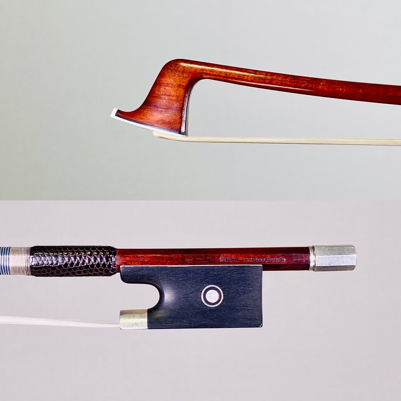 Eugene Sartory 1871年フランス・ミレクール生まれ。彼の父も弓職人であったことが影響し弓づくりを始め、 Charles Peccatte（シャルル・ペカット）や Joseph Alfred Lamy（ジョゼフ・アルフレッド・ラミー）の工房で修行を積みました。1889年に独立。まだ18 [&hellip;]