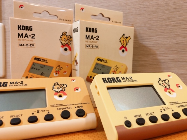 【メトロノーム・数量限定】MA-2（ピカチュウ/イーブイ）入荷♪