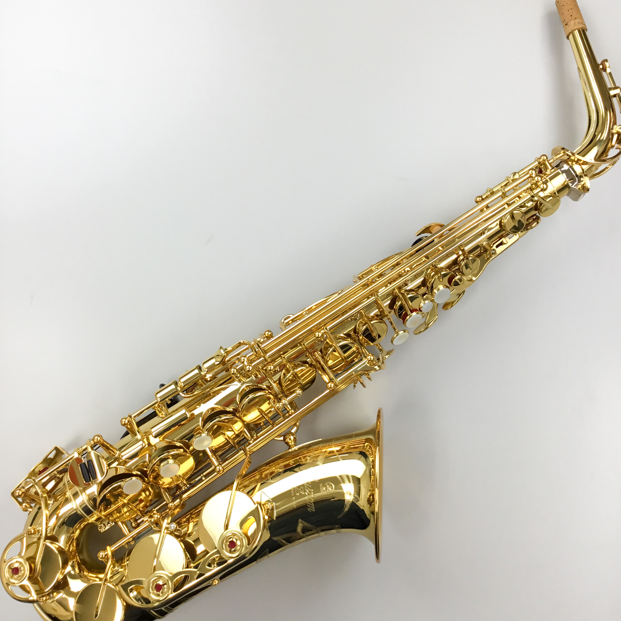 アルトサックス 11点セット E Saxophone ゴールドラッカー