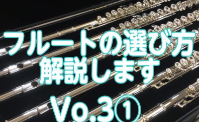 フルートの選び方解説しますVo.3メーカーの特徴①