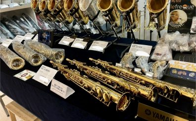 【サックス4メーカー】～9/21(日) サックスフェア開催中