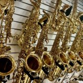 【サックスフェア】ソプラノ～バリトンまで展示中！
