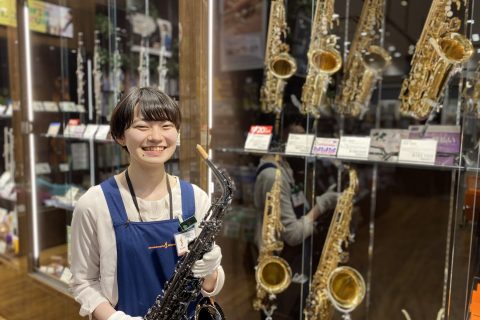 スタッフ写真 管楽器 藤田