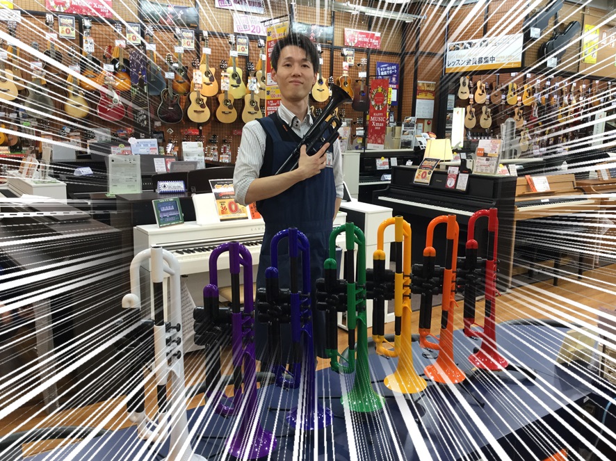 プラスチック製トランペット – pTrumpet – ” 全8色 ” 入荷しました！