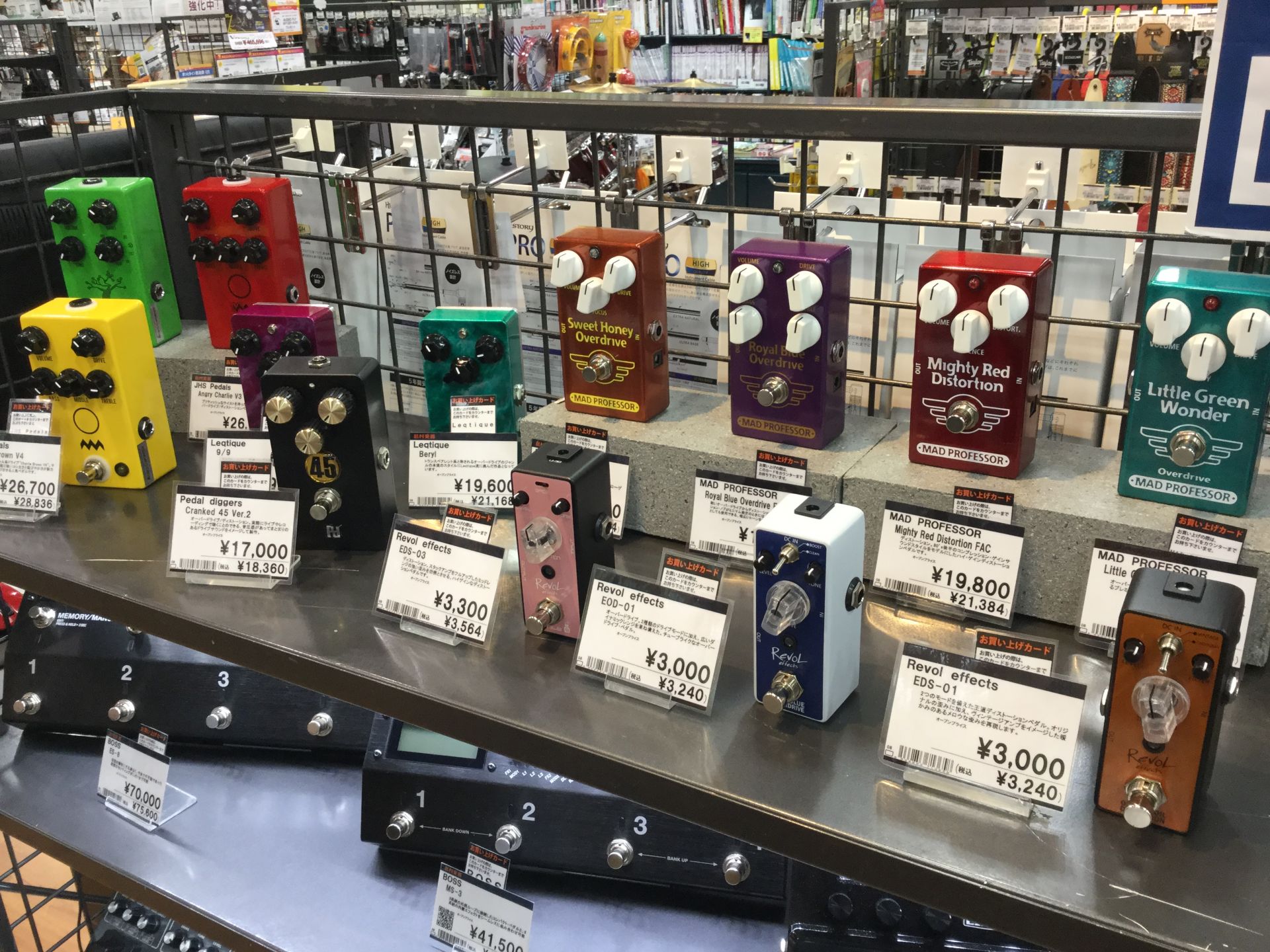 【エフェクター】コンパクトエフェクター「歪み祭」開催中！