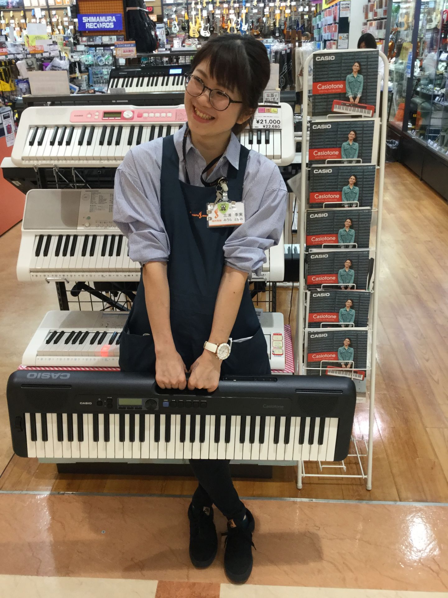 CASIO CT-S300 持ち運び