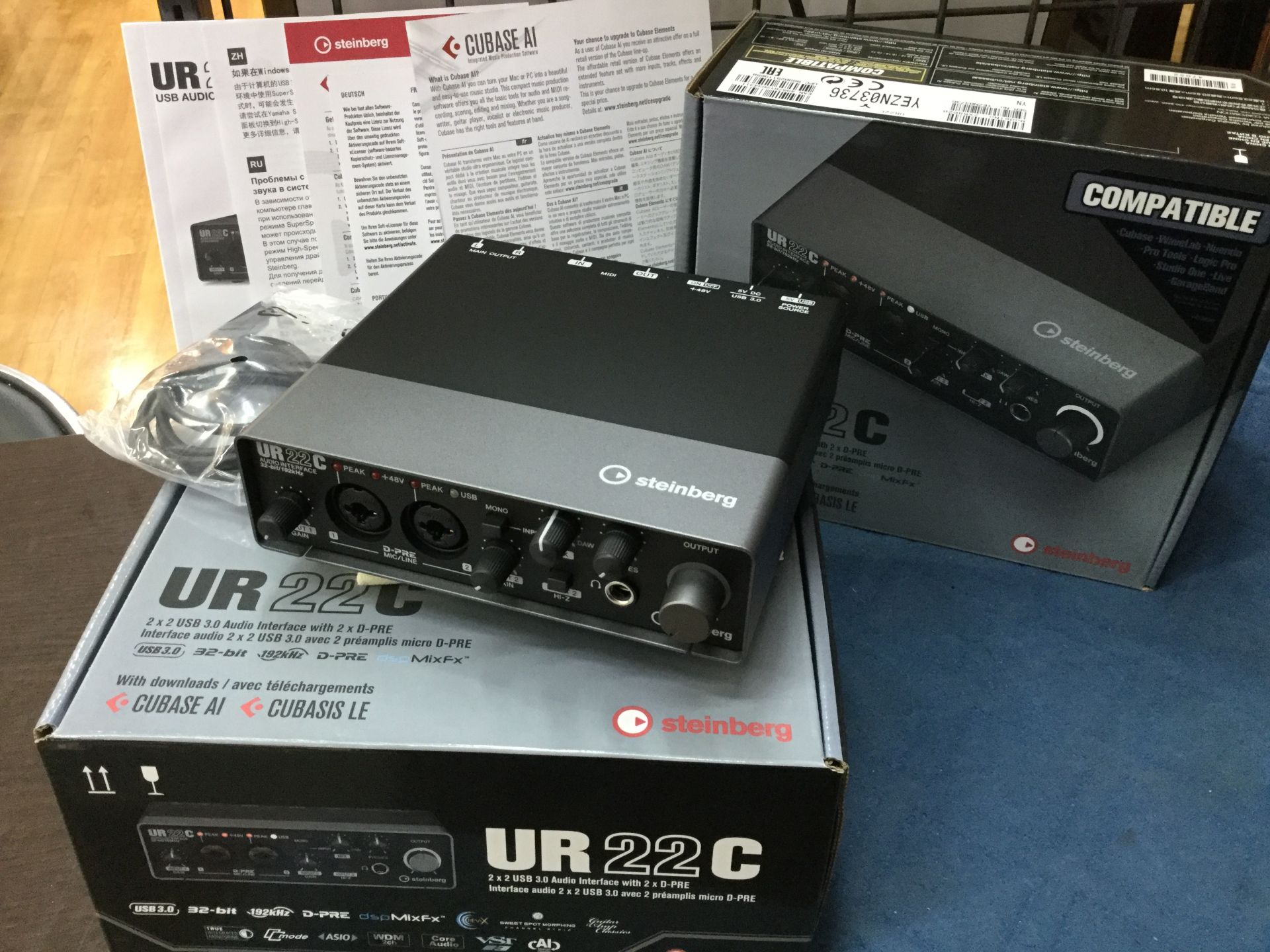 【DTM】Steinberg /新製品「UR22C」入荷しました！