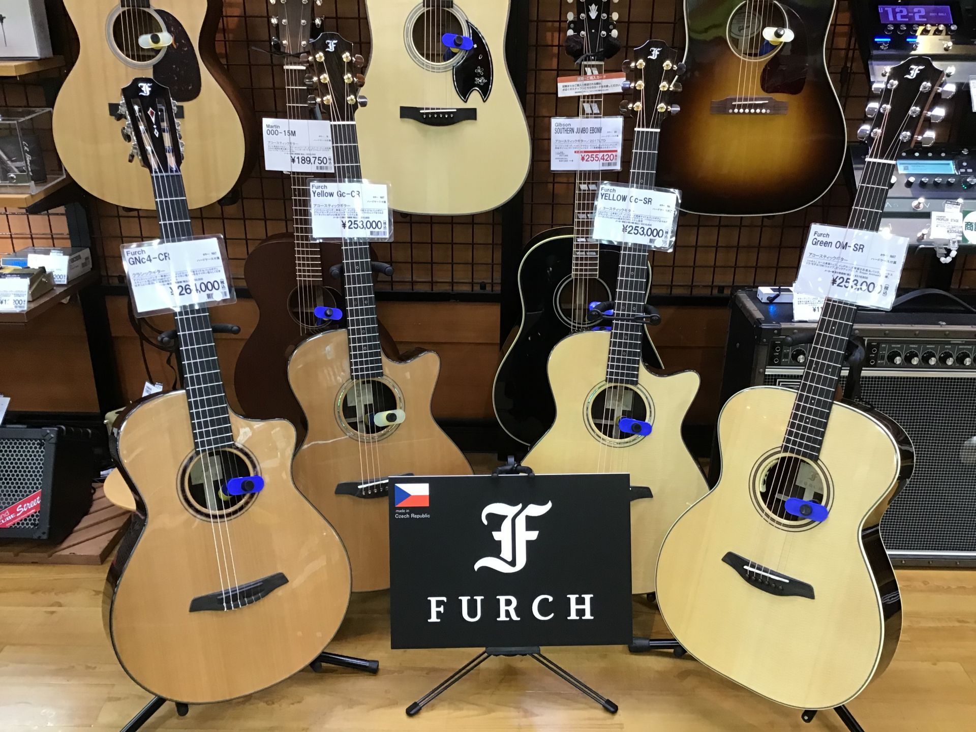 【アコースティックギター】チェコの人気部ブランド「Furch フォルヒ」フェア開催！