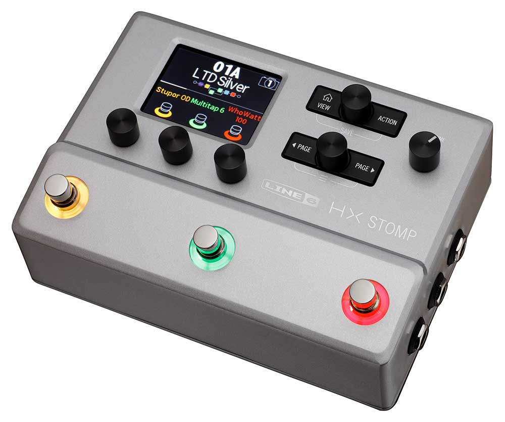 【入荷情報】箱在庫あります！Line 6『HX Stomp』に数量限定”Silver”カラーが登場！