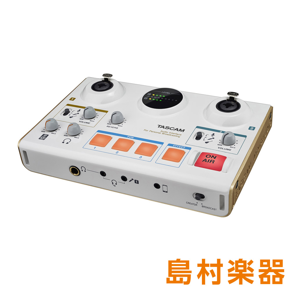 TASCAM MiNiSTUDIO CREATOR US-42W オーディオインターフェイス 放送機材が入荷！