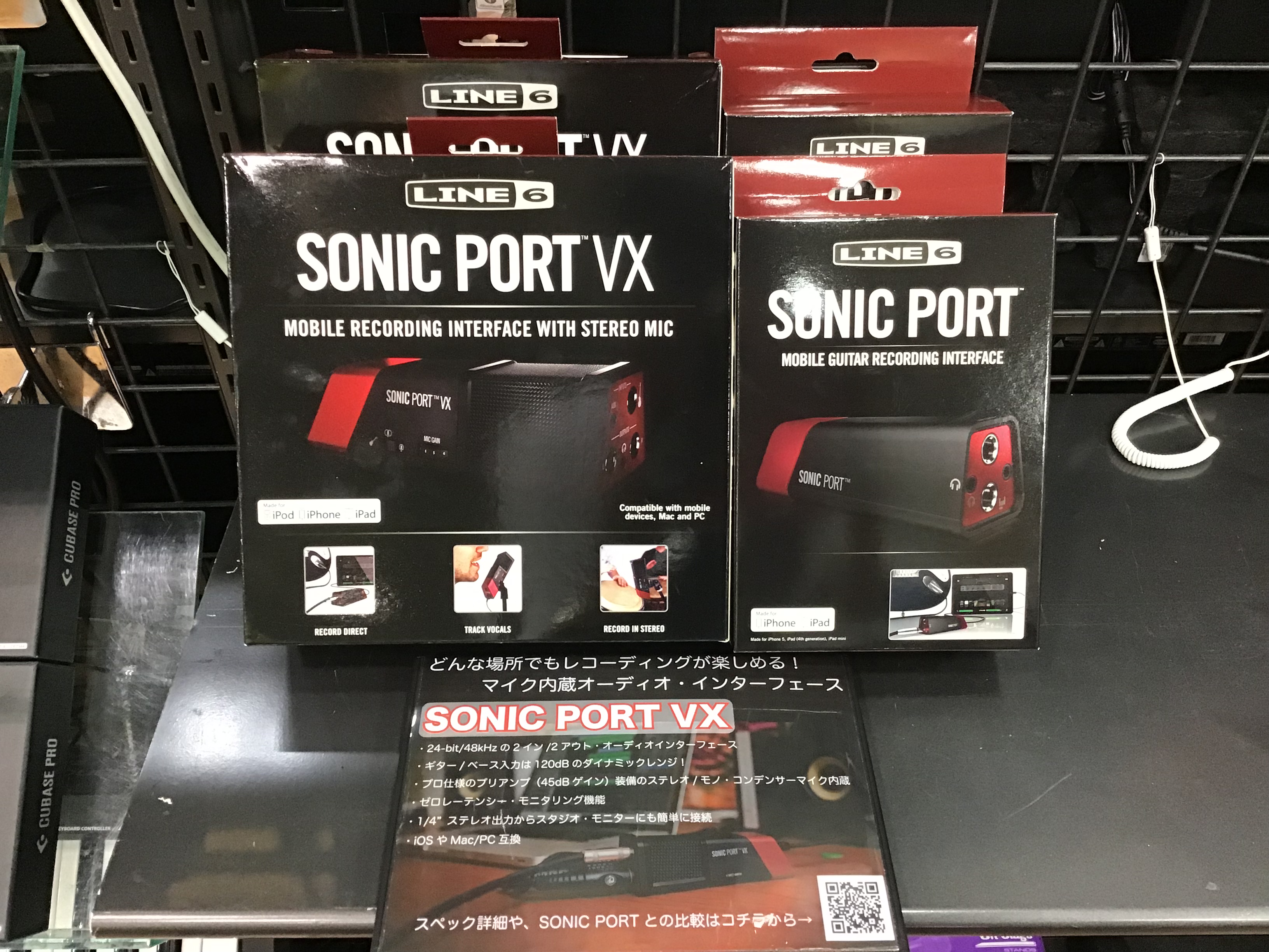 【デジタル機器】LINE6  SONIC PORT・SONIC PORT VX入荷！！