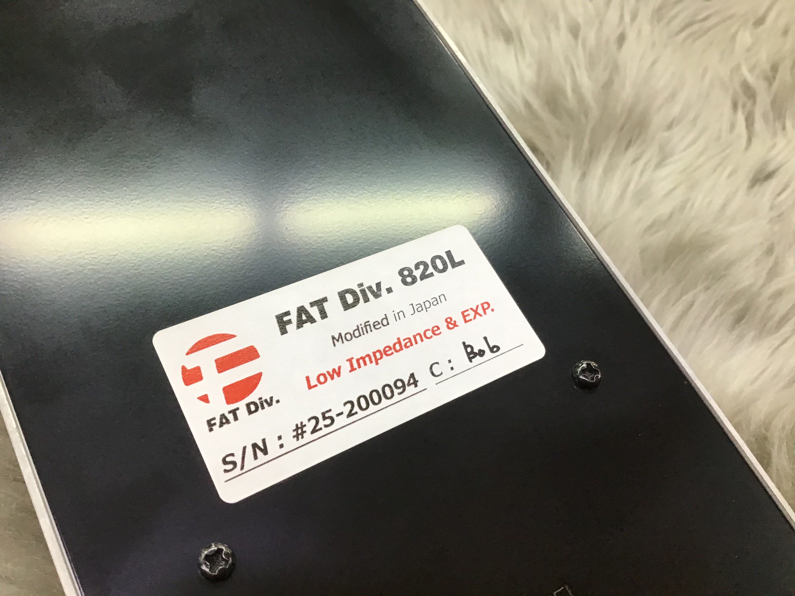【日本未発売】 FAT Div. 820L ボリュームペダル エフェクター - parclamu.co.jp