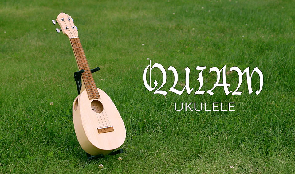 【ウクレレ】北海道産のウクレレEzo’s Ukulele 「QUIAM（クワイアン）」展示入替えの為と特別価格に！