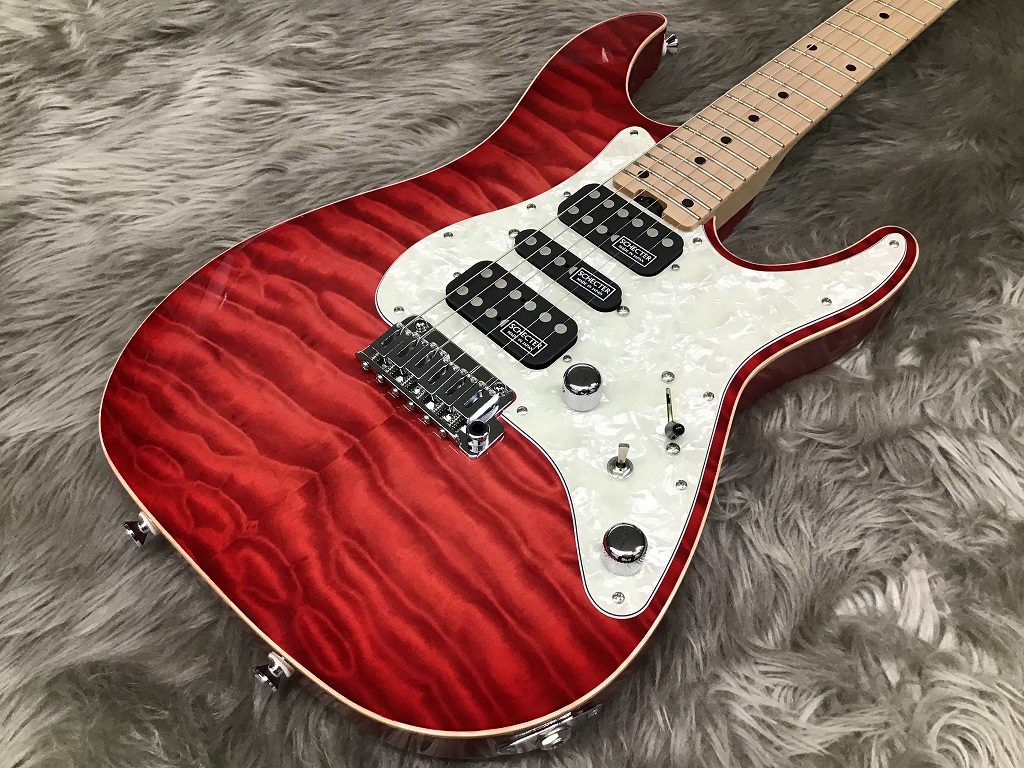 *SCHECTER SD-DX-24-AS-VTR/M 『SD-DX-24-AS-VTR/M』はSDシリーズの日本製スポット生産のエレキギター。積層キルトメイプルトップ＆メイプル／アッシュ3層構造バックボディ採用。スプリットトーンやコイルタップも搭載で多彩なサウンドを構築可能です。 |*ブランド|S […]