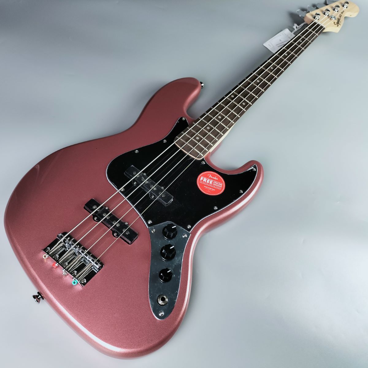 エレキベースSquier by Fender Affinity Series Jazz Bass Laurel Fingerboard Black Pickguard Burgundy Mist エレキベース ジャズベース【スクワイヤー / スクワイア】 BGM