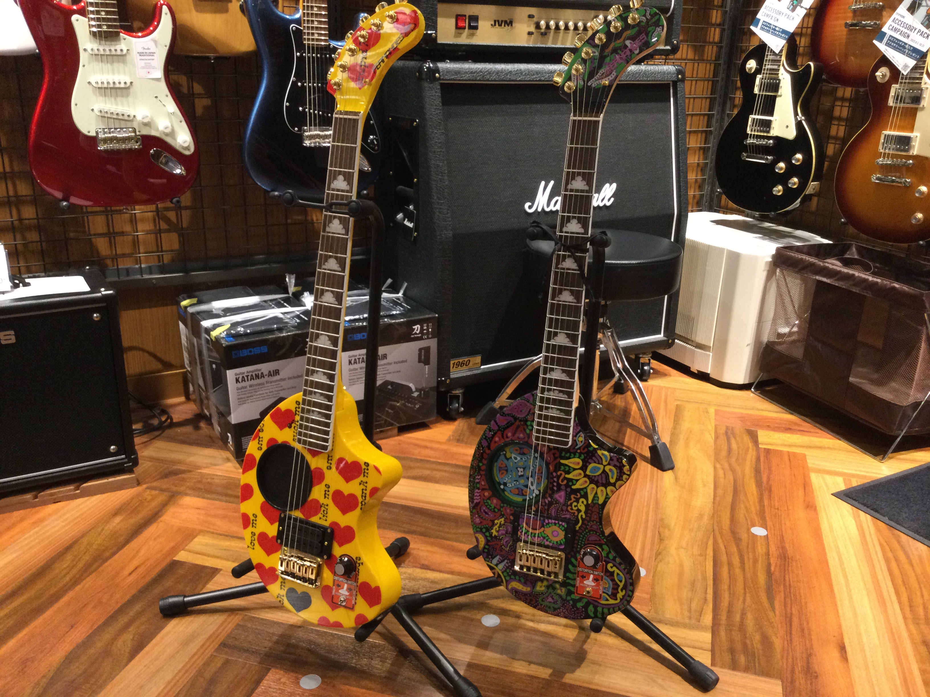 入荷情報】アンプ内蔵ギター FERNANDES ZO-3シリーズが入荷！hide2