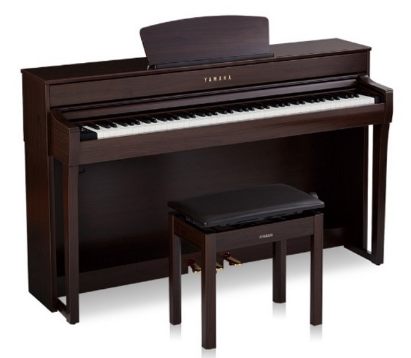 YAMAHA/SCLP-7350(DA/WH)<br />
￥176,000(税込)<br />
【限定3台遮音マットプレゼント】<br />
クラビノーバ 島村楽器×YAMAHAコラボレーションモデル<br />
エントリーモデルですが、音の響きが良く譜面台の高さがグランドピアノの位置にあるのもポイントです！