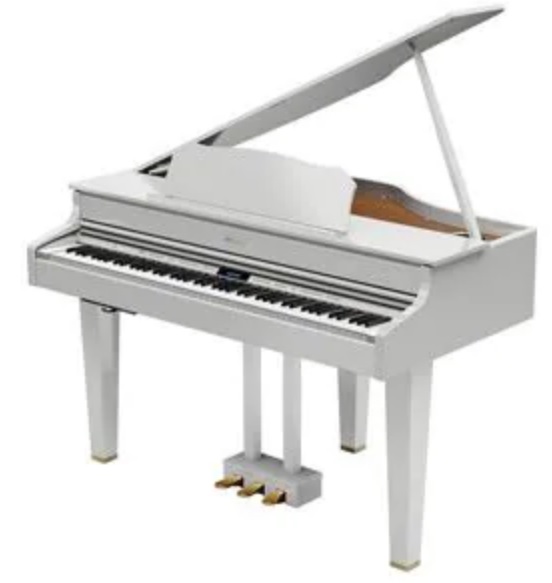Roland GP607(PW)デジタルグランドピアノ<br />
￥660,000(税込)→￥594,000(税込)<br />
【展示1台限定】<br />
憧れのグランドピアノをコンパクトにご自宅のリビングへ！<br />
奥行約95cmでありながら、豊かな表現力が叶います。