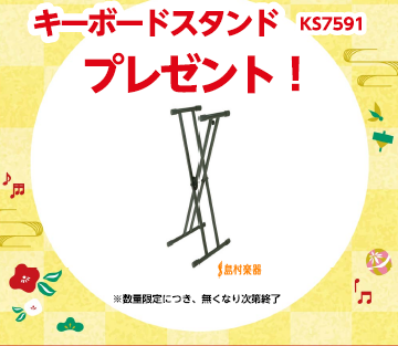 Roland RD-88SCご購入でスタンドプレゼント！