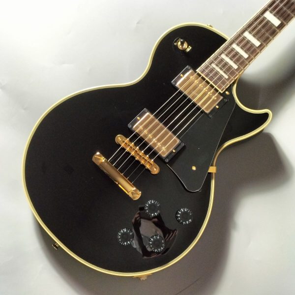 HISTORY HLC-Standard BLK レスポールカスタム コイルタップ搭載 ブラック 黒 エレキギターHLC-S-R-HH ヒストリー