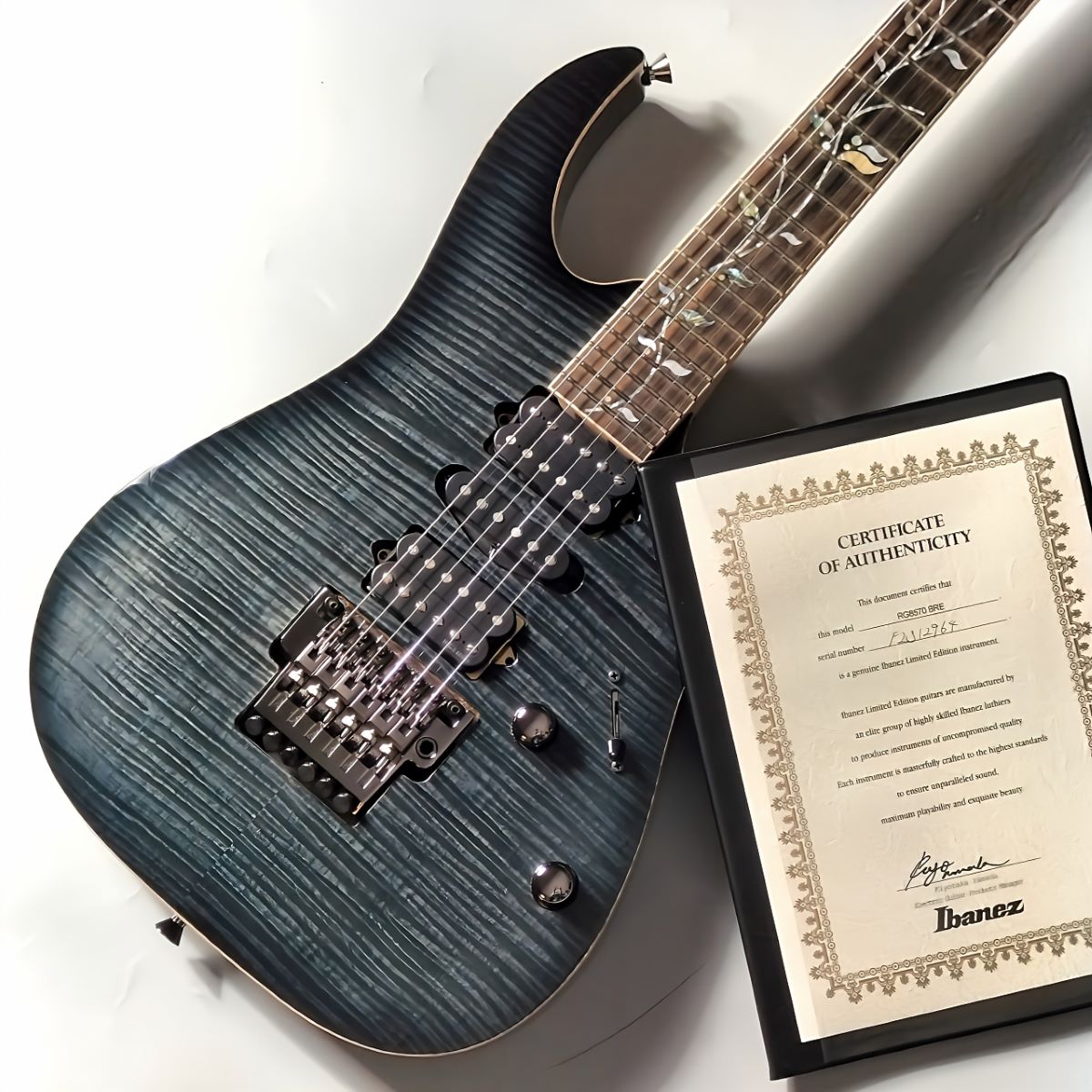 IbanezRG8570 j.custom Black Rutile 【2023 New Model】 アイバニーズ