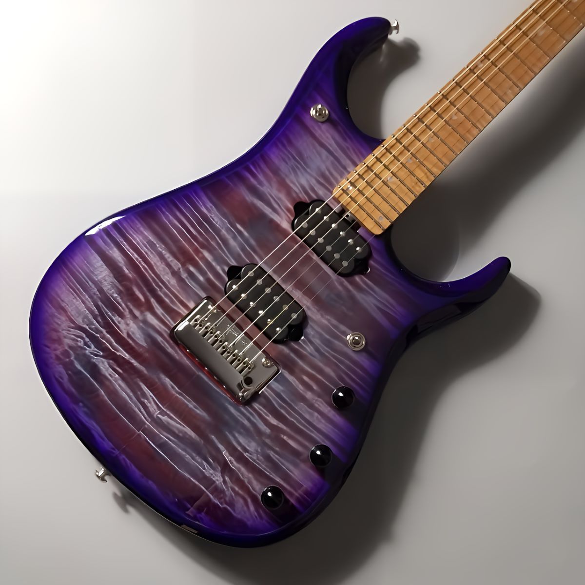 MUSICMAN JP15 6 string Purple Nebula Flame Top John Petrucci Model ジョン・ペトルーシモデル