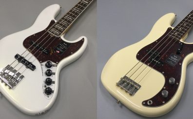 【エレキベース】Fender AmericanULTRAジャズベース、VINTELA Ⅱ 60sプレシジョンベース入荷！