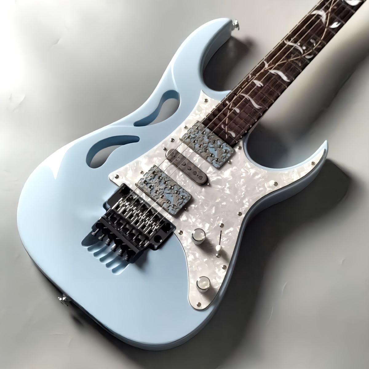 IbanezPIA3761C Steve Vai Signature Blue Powder