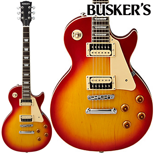 BUSKER'S BLS300 CS レスポールスタンダード 軽量 エレキギター チェリーサンバースト バスカーズ<br />
￥29,000(税込)