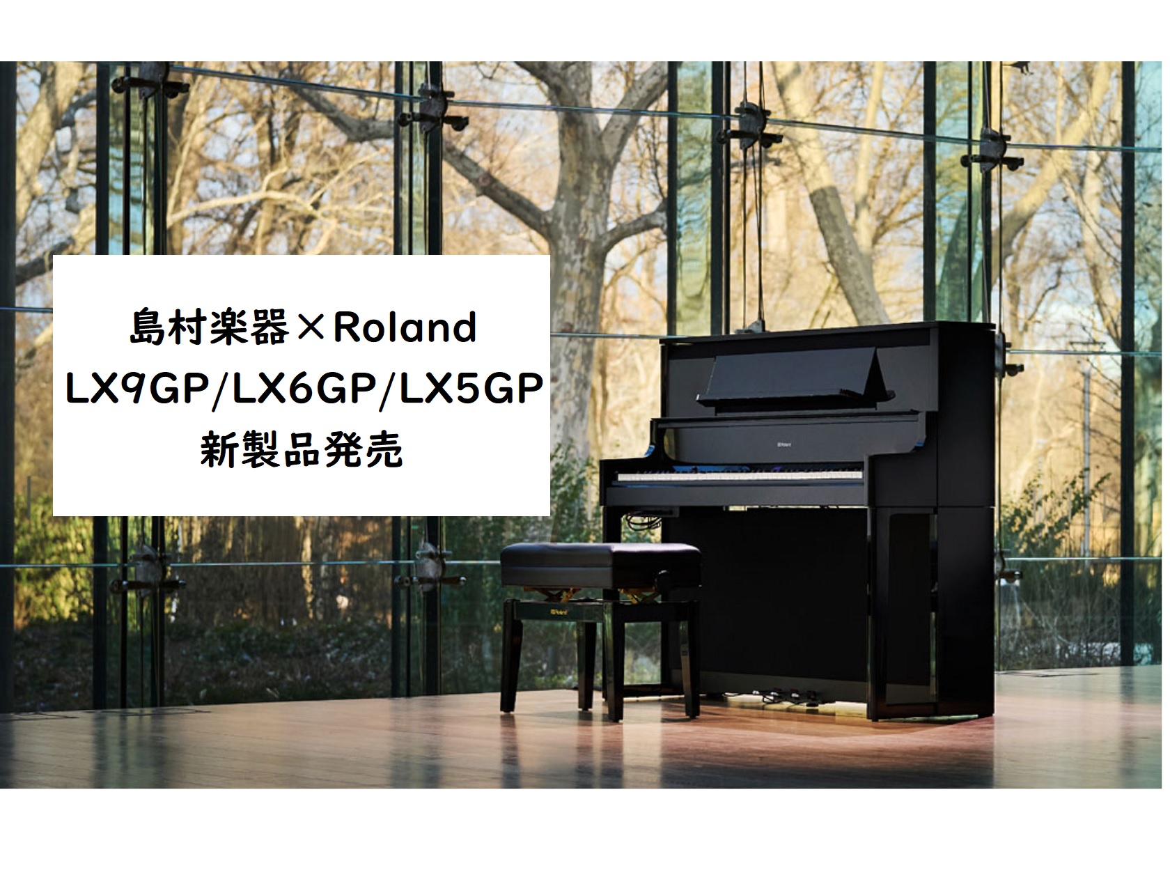 2024年3月29日(金)発売 LXシリーズが新しくなりました！同時に島村楽器×Rolandコラボレーションモデルもリニューアルしましたので、そちらの詳細をお届けします。 CONTENTS商品詳細おすすめポイント島村楽器限定モデルの魅力お問い合わせ商品詳細 イオンモール新利府南館店ではSHIRO（白 […]