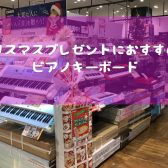 クリスマスプレゼントに！おすすめピアノキーボード♪